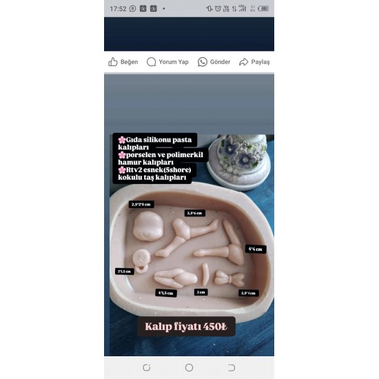 Bebek vücut kalıbı