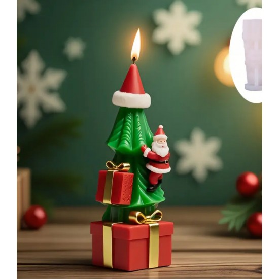 Noel hediye paketi silikon kalıp