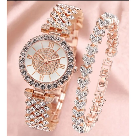 Kadın saat bileklik seti