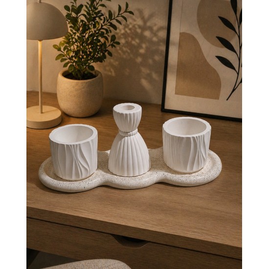 4 lü şamdan set