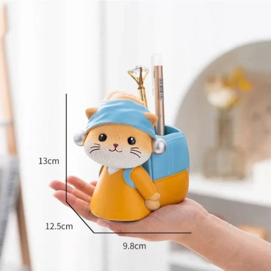 Kedi kalemlik silikon kalıp