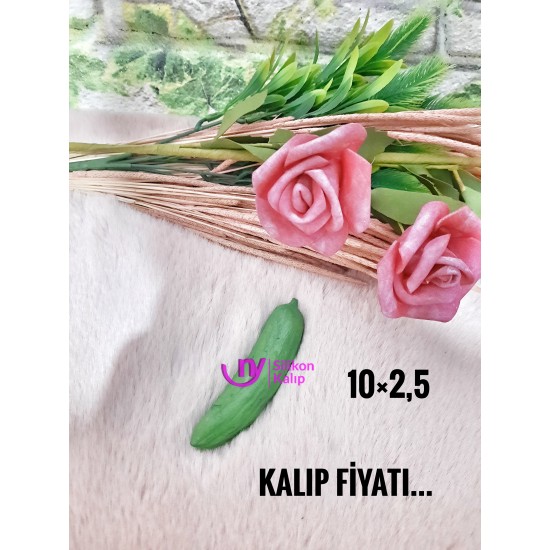 Salatalık silikon kalıp