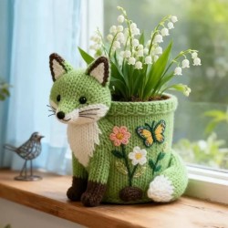 Tilki saksı silikon kalıp