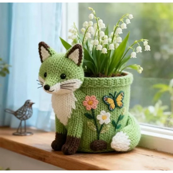 Tilki saksı silikon kalıp