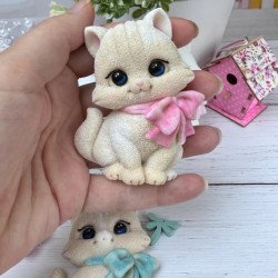 Kedi silikon kalıp 