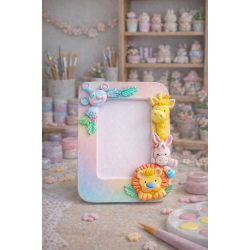 Hayvan figürlü çerçeve silikon kalıp 