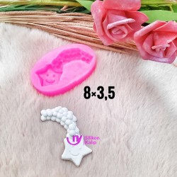 Yıldız uçurtma silikon kalıp 