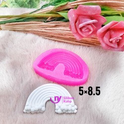 Gök kuşağı silikon kalıp 