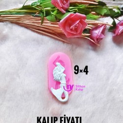 Deniz kızı silikon kalıp 