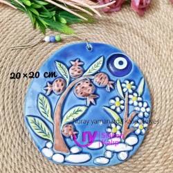 Duvar süsü nar ağacı kalıp 