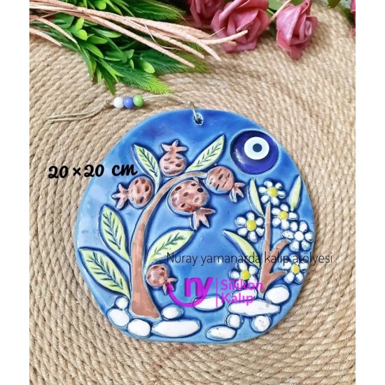 Duvar süsü nar ağacı kalıp